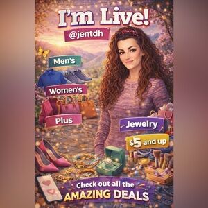 I’m live!!!